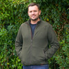 Forest Green Harkila Mens Durrow (Sandhem Pro) Fleece Jacket Lifestyle