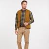 Brown Barbour Warm Pile Waistcoat Zip-In Liner Model