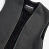 Black Close Up Barbour Warm Pile Waistcoat Zip-In Liner