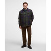 Classic Tartan Barbour Willberry Overshirt On Model