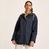 French Navy Joules Womens Portwell Waterproof Model Front Closed