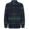 Green Loch Tartan Barbour Mens Chapter Tailored Check Overshirt