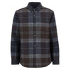 Midnight Oak Tartan Barbour Mens Chapter Tailored Check Overshirt