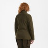 Tarmac Green Deerhunter Lady Eagle Fleece Jacket On Model Back