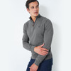 Crew Clothing Mens Organic Classic Half Zip Jumper