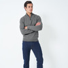 Crew Clothing Mens Organic Classic Half Zip Jumper
