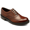 Seared Mahogany Calf Leather Loake Edward Brogue Shoe