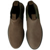Brown Oiled Nubuck Leather Above Shot