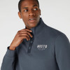 Musto Mens Marina Half Zip Snap Sweat 2.0