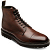 Dark Brown Grain Loake Mens Aquarius Boot