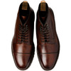 Loake Mens Aquarius Boot Dark Brown Grain Above Shot