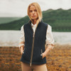 Dark Navy Joules Womens Fairbourne Gilet Front Model