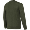 Green Moss Beretta Mens Merino V-Neck Sweater Back