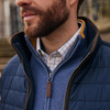 Petrol Blue Schoffel Mens Cottesmore Hybrid Jacket
