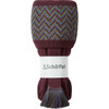 Wine Schoffel Mens Herringbone Sock
