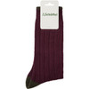 Wine Schoffel Mens Hilton Sock