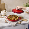 Le Creuset 22cm Cast Iron Shallow Casserole Dish