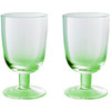 Denby Casual Green Goblet Set of 2 Denby Casual Green Goblet Set of 2