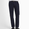 Navy Barbour Mens Moleskin Tailored Fit Trouser On Model