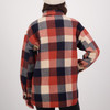 Georgia Check Swanndri Womens Anchorage V2 Wool Shirt Jacket Model