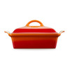 Le Creuset 23cm Stoneware Heritage Dish With Lid