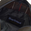 Olive/Black Barbour Field Wax Crossbody Bag Inside