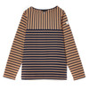Navy Tan Joules Womens Harbour Long Sleeved Top
