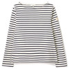 Creme Navy Stripe Joules Womens Harbour Striped Top