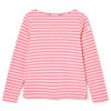 Pink Stripe Joules Womens Harbour Striped Top