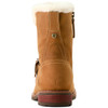 Caramel Tan Ariat Womens Savannah Sherpa Waterproof Boots Back