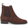 Dark Brown Chatham Womens Lynch Suede Chelsea Boots
