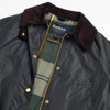 Sage/Ancient Barbour Womens Long Beadnell Wax Jacket Lining