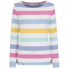 Watercolours Lazy Jacks Womens LJ97M Multi Striped Breton Top