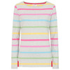 Winter Brights Lazy Jacks Womens LJ97M Multi Striped Breton Top