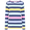 Winter Watercolours Lazy Jacks Womens LJ97M Multi Striped Breton Top