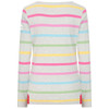 Lazy Jacks Womens LJ97M Multi Striped Breton Top