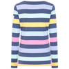 Winter Watercolours Lazy Jacks Womens LJ97M Multi Striped Breton Top Back 
