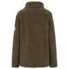Khaki Lazy Jacks Womens LJ157 Snug Fleece Jacket Back