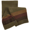 Army Green Barbour Mens Branton Beanie and Scarf Gift Set