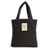 Black Barbour Womens Mariah Quilted Tote Bag