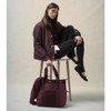 Merlot Barbour Womens Healy Tote Bag Lifestyle