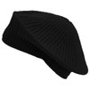 Black Barbour Womens Beldon Beret Beanie Hat