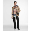 Hessian Tartan Barbour Womens Rosefield Tartan Scarf ON Model