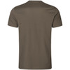 Brown Granite Harkila Mens Graphic T-Shirt Front Back