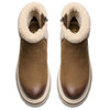 Dark Sand Wlined Clarks Womens Hencroft Madi WP Boot Top