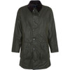 Barbour Mens Border Wax Jacket Archive Olive