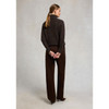 Chocolate Holland Cooper Womens Tori Knit Jumper On Model Back