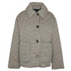 Sky Micro Check Barbour Womens Cassidie Quilt Jacket