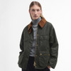 Barbour Womens Ruth Wax Jacket Model Front