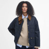 Barbour Womens Ruth Wax Jacket Model Front